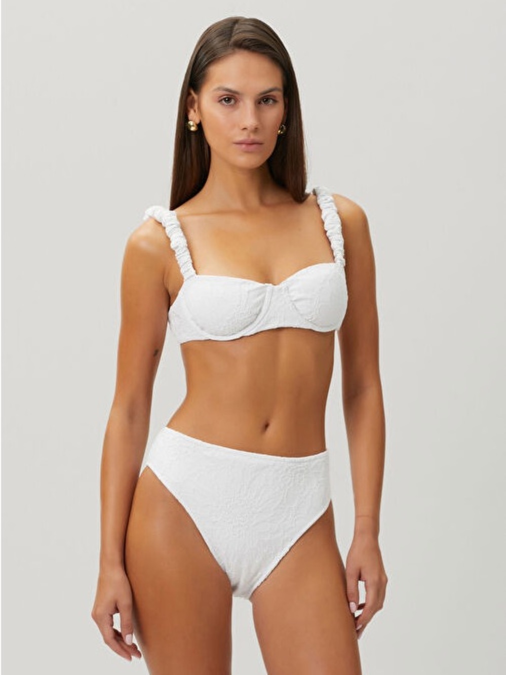 Set - Farm Rio White Gerbera Daisy
Underwire Bikini